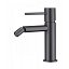 Grifo de bidet monomando Monza black gun metal de Imex
